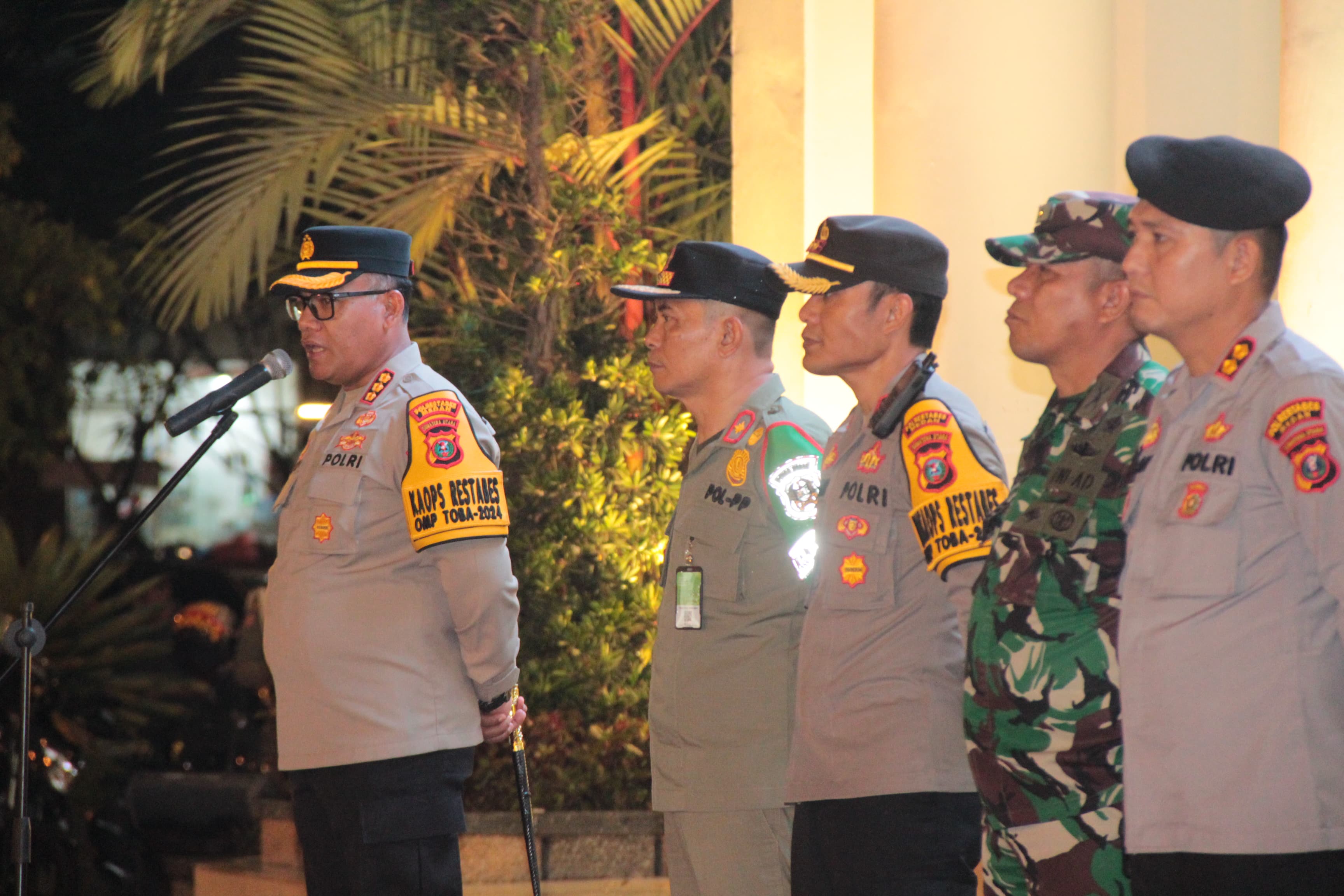 Patroli Gabungan Dalam Rangka Pengamanan Tahun Baru Imlek 2576 Kongzili Tahun 2025 Di Wilayah Kota Medan