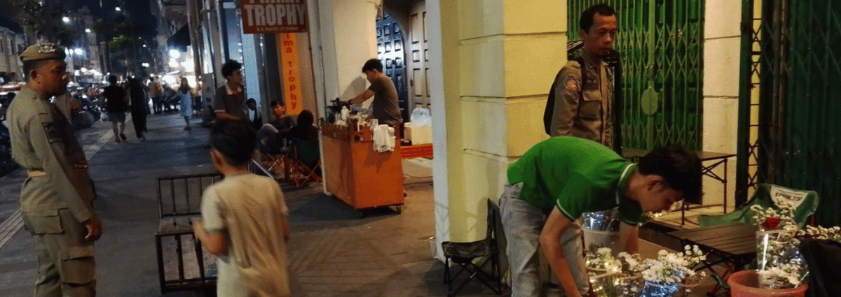 Kegiatan Sterilisasi PK5 sepanjang Jl Kesawan