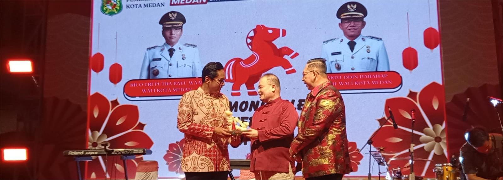 Giat Pengamanan acara Harmoni Imlek dalam Keberagaman Kota Medan 2026/2527