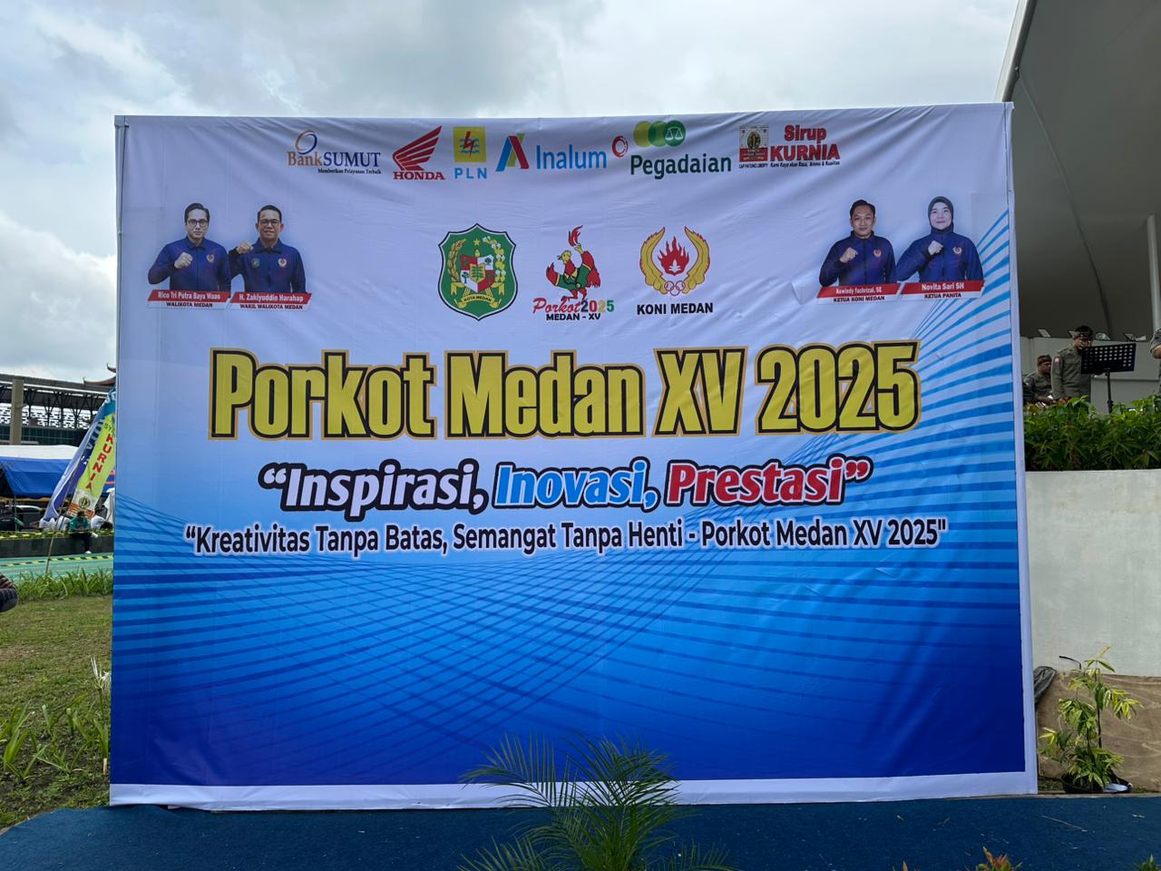 PAM Trantibum Pembukaan Pekan Olahraga Kota Medan (PORKOT) Ke XV Tahun 2025