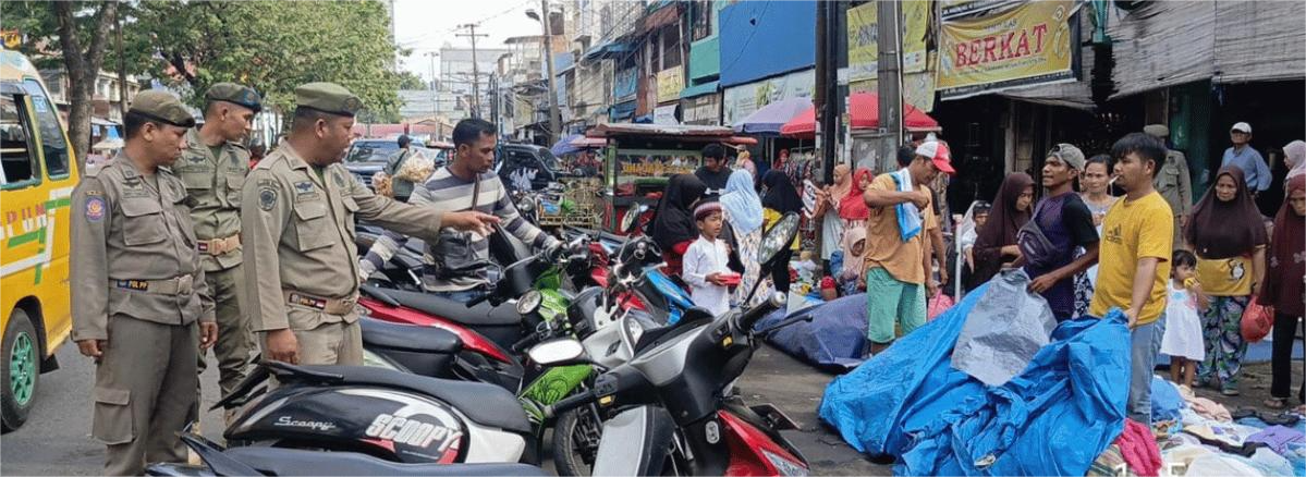 Penataan/Himbauan di Pasar Sukaramai Medan