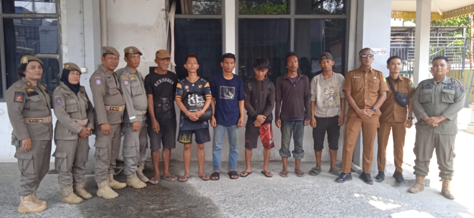 Giat Penertiban Pemerlu Pelayanan Kesejahteraan Sosial (PPKS) bersama Dinas Sosial Kota Medan
