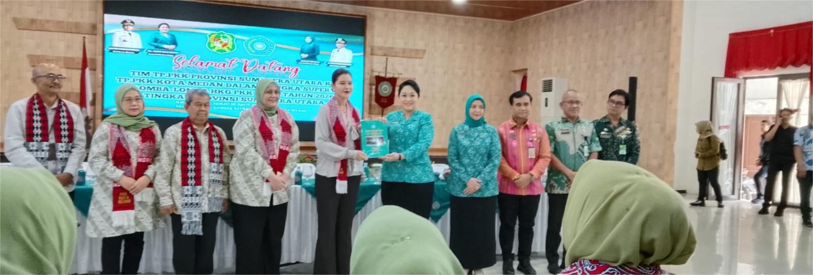 Kegiatan Pengamanan dan Pengawalan Ibu Walikota Pada Acara Supervisi Desa / Kelurahan Percontohan Tertib Administrasi PKK, PAAR, UP2K PKK, Hatinya PKK dan Iva Test Tahun 2026