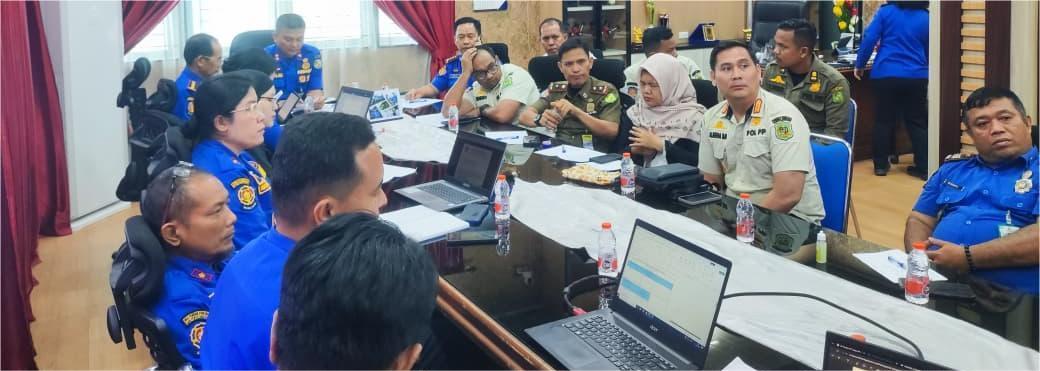 Giat Rapat Lanjutan Persiapan Acara Memperingati Hari Jadi Polisi Praja dan Dinas Pemadam Kebakaran dan Penyelamatan Kota Medan