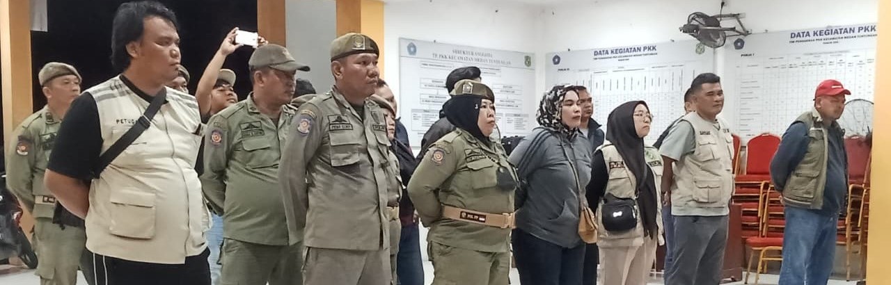 Kegiatan Patroli Yustisi diwilayah Seputaran Kecamatan Medan Tuntungan