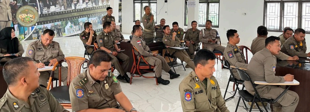Pelatihan Tentang Perlindungan Masyarakat Bagi Personil Satpol PP Kota Medan