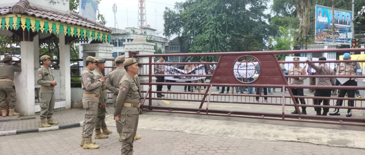 Giat PAM Unras di Kantor Walikota