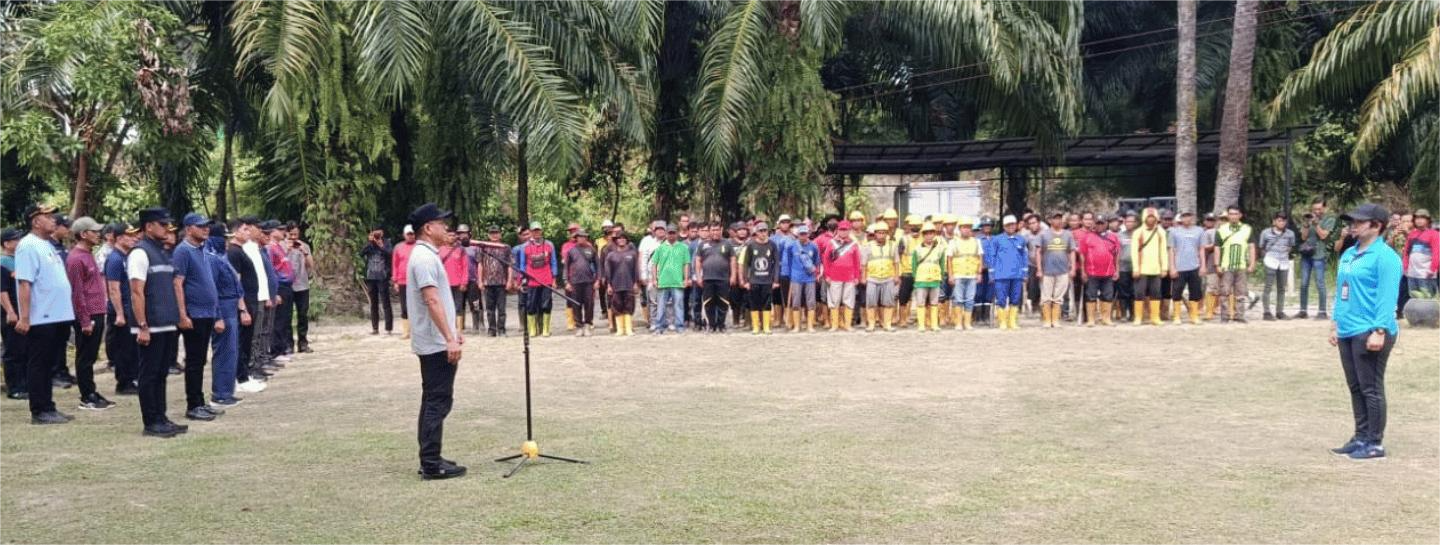 Pengamanan dan Pengawalan Wakil Wali Kota Medan di Taman Avros, Kecamatan Medan Polonia