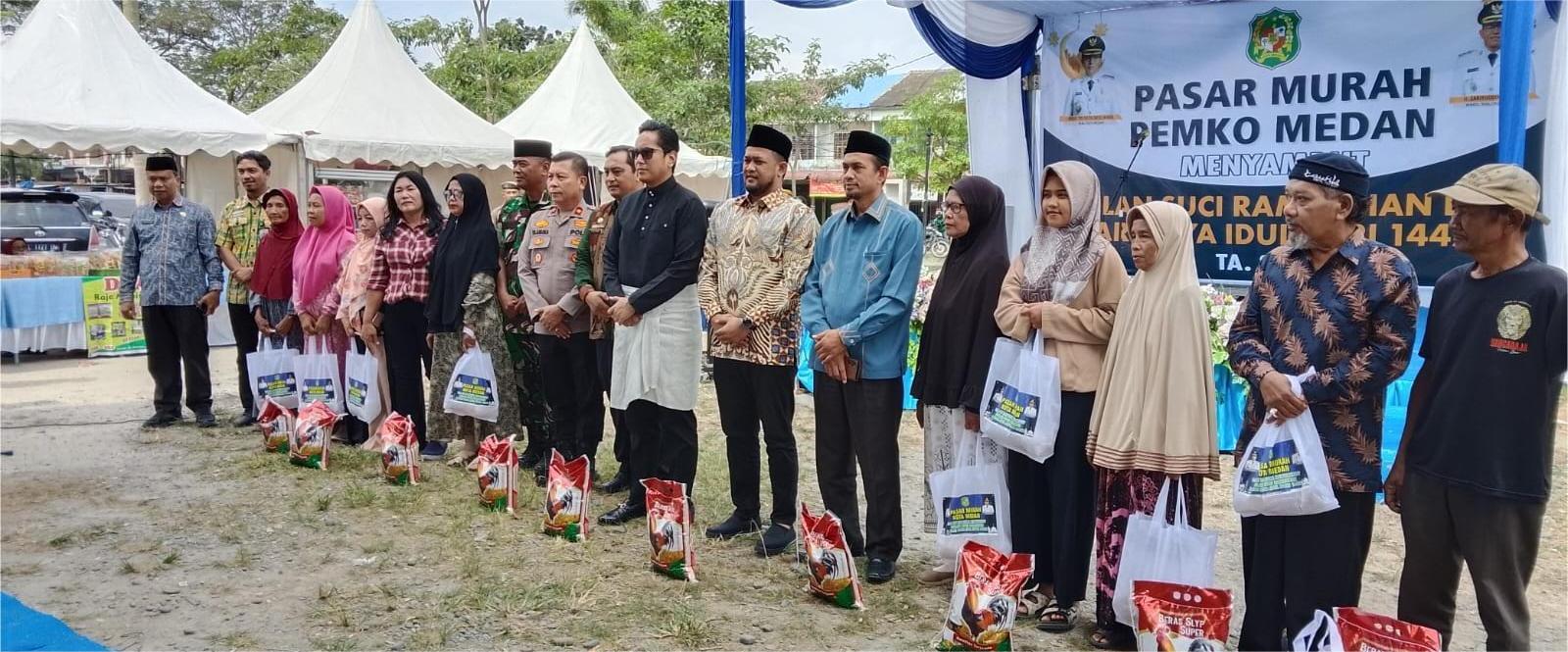 Pembukaan Pasar Murah menyambut Bulan Suci Ramadhan dan Hari Raya Idul Fitri 1447 H Tahun Anggaran 2026