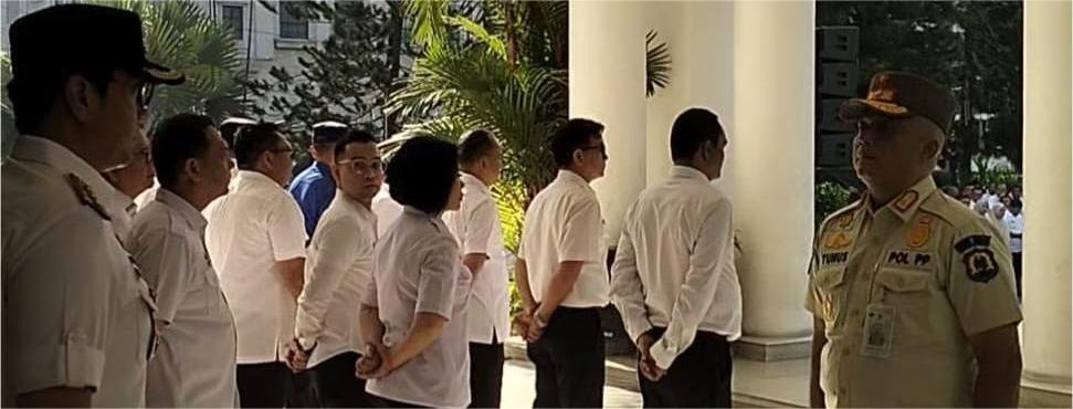 Apel Bersama Pasca Idul Fitri 1447 H/2026 M di Kantor Wali Kota Medan