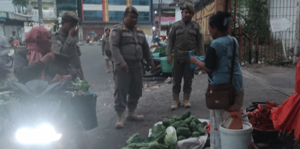 Penataan Pasar Simpang Limun Jl. M. Nawi Harahap