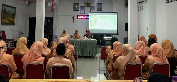 Kegiatan Pertemuan Rutin DWP Satpol PP Kota Medan, Sosialisasi dan Bedah Buku Tentang Sharing Parenting Bertajuk "Mendampingi Anak Tumbuh Hebat"