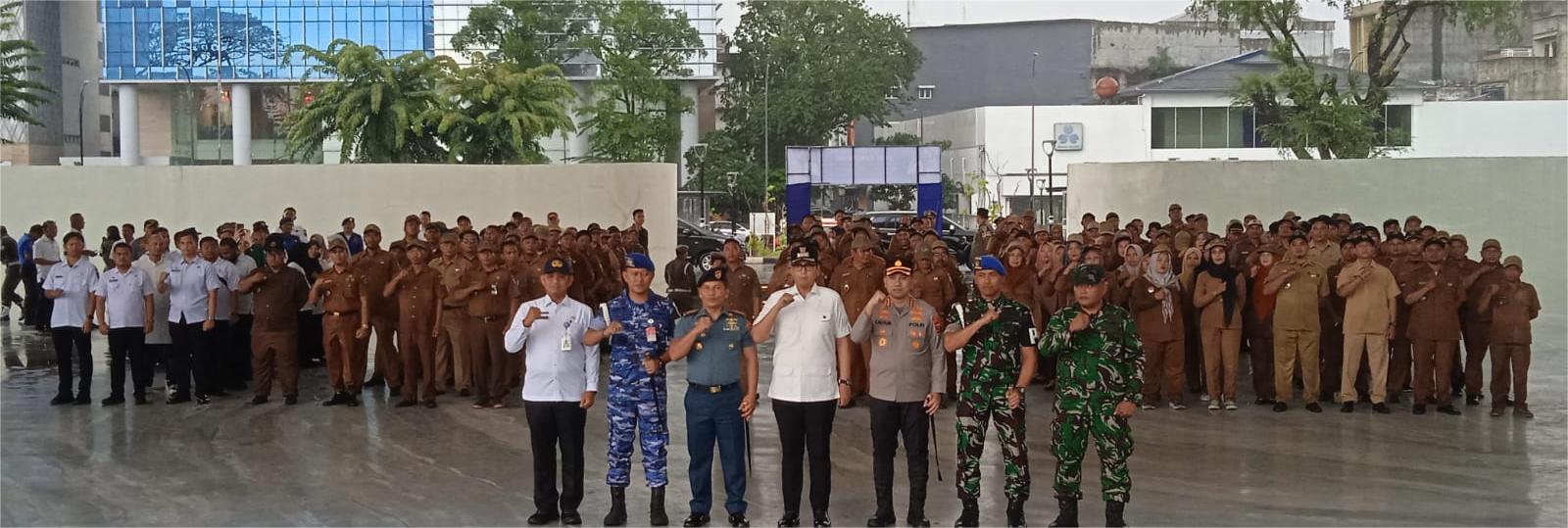 Apel Gabungan Kegiatan Pemantauan Ketenteraman Masyarakat pada Bulan Suci Ramadhan 2026 M / 1447 H