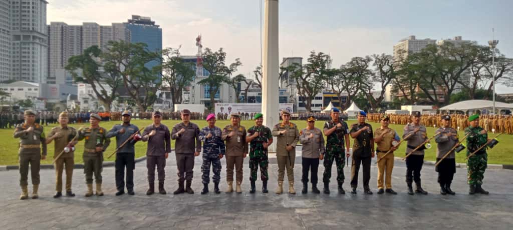 Apel Peningkatan Peran Satlinmas Terkait Kondusifitas Penyelenggaraan Trantibumlinmas, Peringatan Hari Pamong Praja Ke-75 Tahun Serta Hari Ulang Tahun Batalion Jalak Cakti Satpol PP Kota Medan Ke-5 Tahun