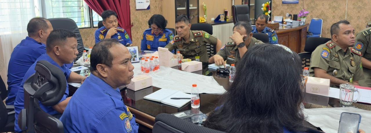 Rapat Kordinasi HUT Damkarmat dan Satpol PP Kota Medan