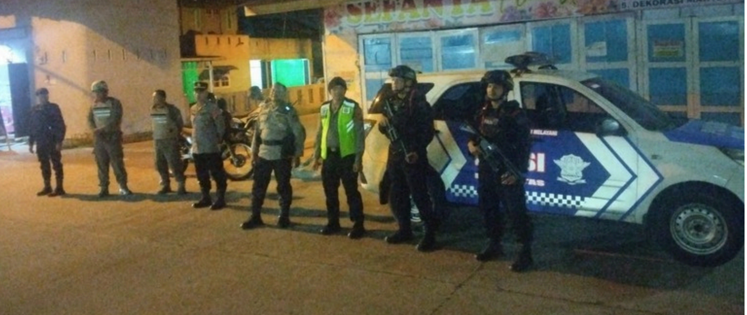 Patroli Antisipasi Aksi Tawuran, Begal dan Geng Motor di Wilayah Kota Medan Bagian Utara