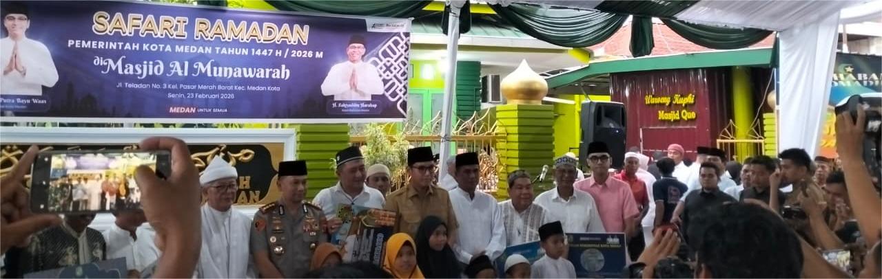 Giat Pengamanan Safari Ramadhan Pemerintah Kota Medan Tahun 1447 H/2026 M