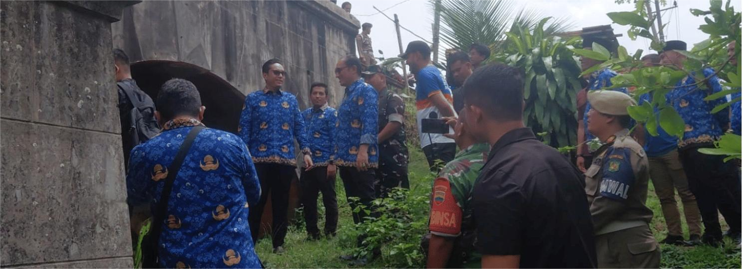 Kegiatan Pengamanan dan Pengawalan Walikota Peninjauan Jembatan Lama Rel Gedung Johor Suka Damai